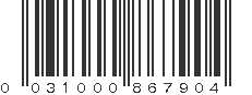 UPC 031000867904