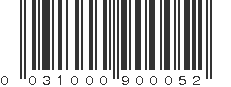 UPC 031000900052