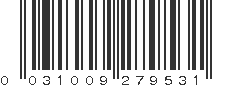 UPC 031009279531