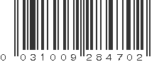 UPC 031009284702