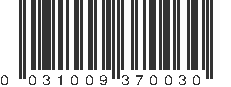 UPC 031009370030