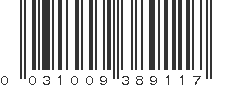 UPC 031009389117