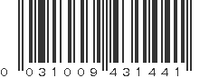 UPC 031009431441