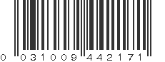 UPC 031009442171