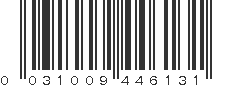 UPC 031009446131