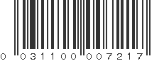 UPC 031100007217