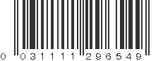 UPC 031111296549