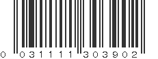 UPC 031111303902