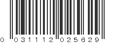 UPC 031112025629