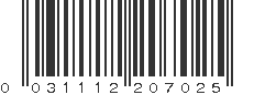 UPC 031112207025