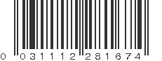 UPC 031112281674