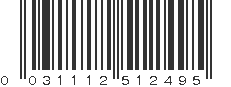 UPC 031112512495