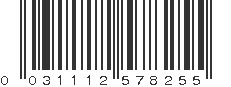 UPC 031112578255