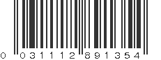 UPC 031112891354