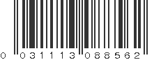 UPC 031113088562