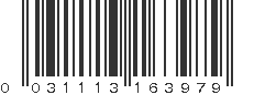 UPC 031113163979