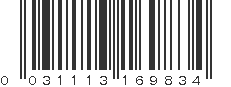 UPC 031113169834