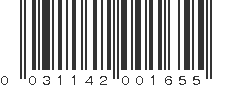 UPC 031142001655