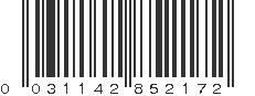 UPC 031142852172