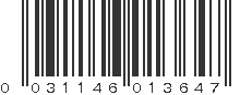 UPC 031146013647