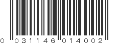 UPC 031146014002