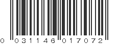 UPC 031146017072