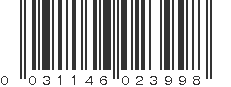 UPC 031146023998