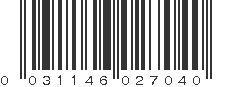 UPC 031146027040