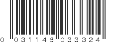 UPC 031146033324