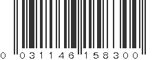 UPC 031146158300