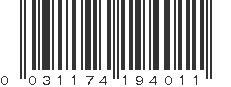 UPC 031174194011