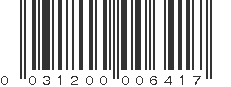 UPC 031200006417