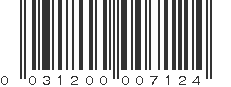 UPC 031200007124