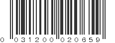 UPC 031200020659