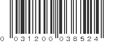 UPC 031200038524