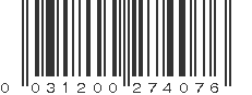 UPC 031200274076