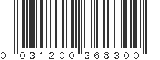 UPC 031200368300