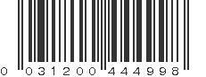 UPC 031200444998