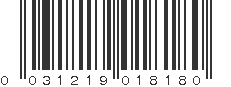 UPC 031219018180