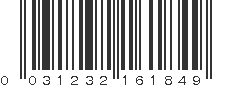 UPC 031232161849