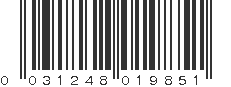 UPC 031248019851