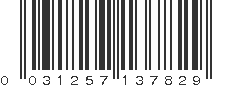 UPC 031257137829