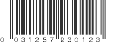 UPC 031257930123