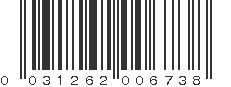 UPC 031262006738