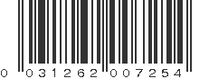 UPC 031262007254