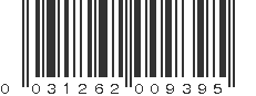 UPC 031262009395