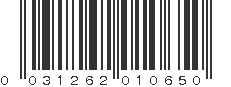 UPC 031262010650