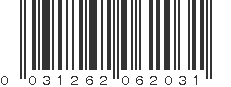 UPC 031262062031