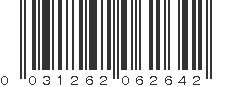 UPC 031262062642