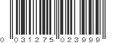 UPC 031275023999